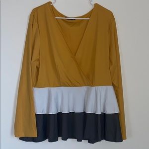 Low-cut Shein Plus Dress Top